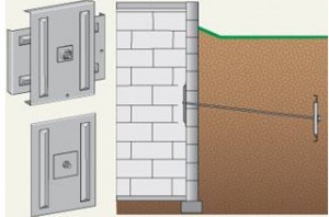 leaning wall repair