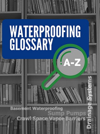 waterproofing terminology