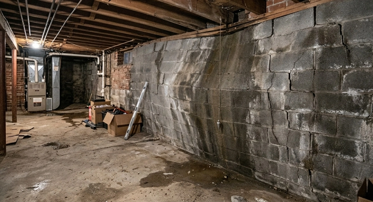Bowing wall repair