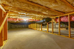 crawl space repair in a wet basement solution 