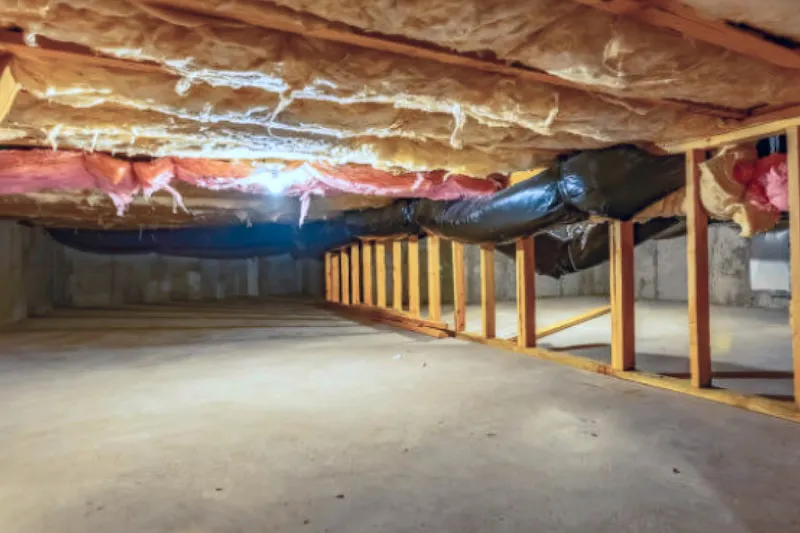 Crawl space recovery and repair