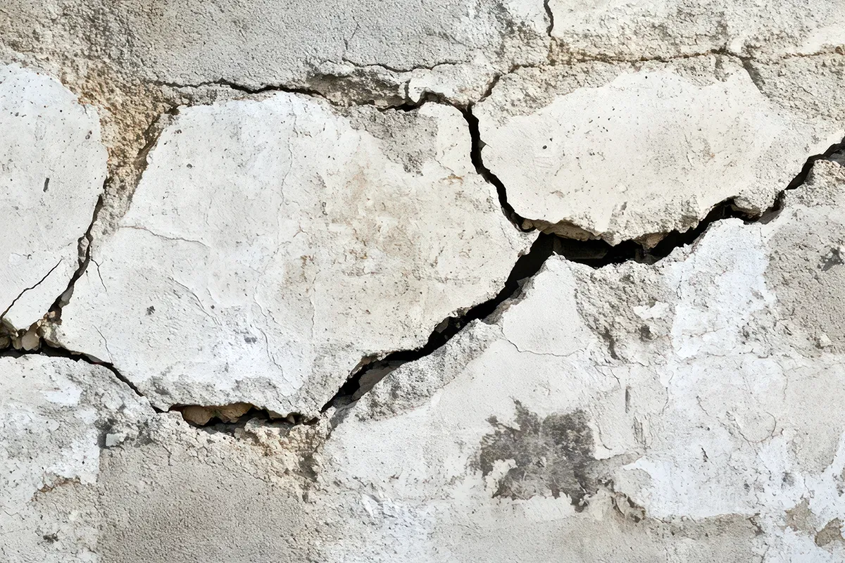 Foundation cracks