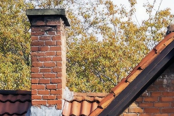 Chimney gaps need foundation repair