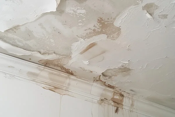 you may need basement waterproofing if your ceiling shows water stains
