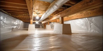 Crawl space encapsulation in Gainesville, VA